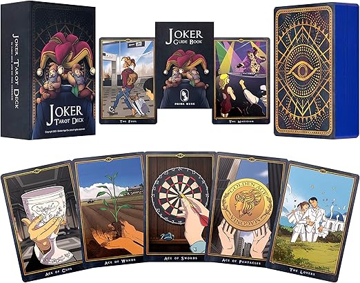 prime muse 小丑塔罗牌与指南套装